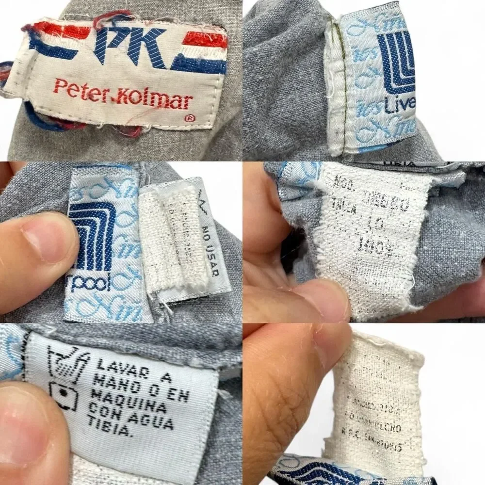 Vintage 90s Peter Kolmar Aviator Patch Bomber Jacket Size 10 Kids Retro
